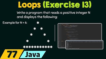 Loops in Java (Exercise 13)