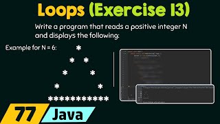 Loops in Java (Exercise 13)