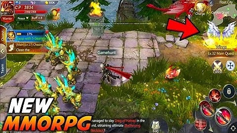 Realm of Chaos: Battle Angels - MMORPG First Gameplay for Android & Ios