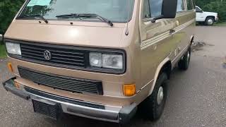 1987 VW Vanagon Syncro Bus test drive/walk around paint video 2 of 3 Jason Phillips @AutoAppraise by AutoAppraise 97 views 4 months ago 12 minutes, 32 seconds