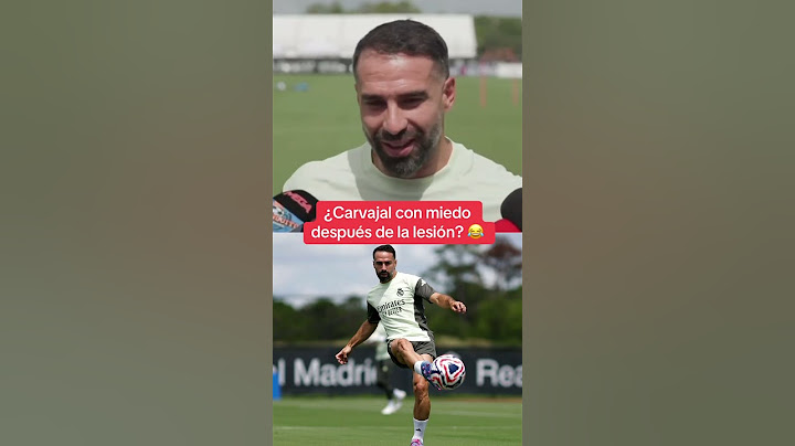 CARVAJAL SIN MIEDO y PREPARADO para VOLVER #futbol #realmadrid #carvajal #danicarvajal #fcwc