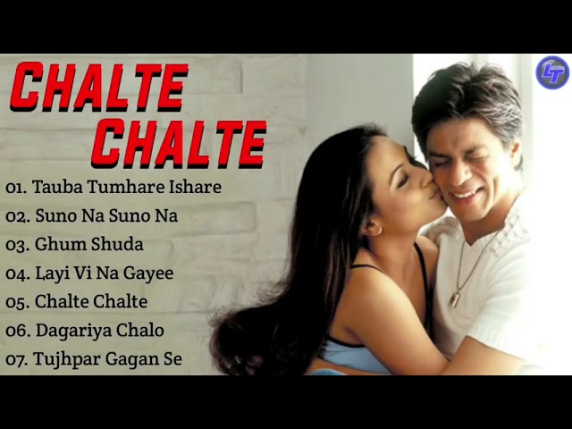 Chalte Chalte Full Movie Songs || Kumpulan Lagu Sharukh Khan class=