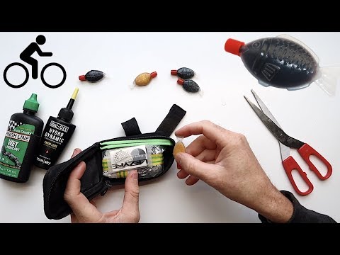 Cycling Saddle Bag Tips Part III: Mini Emergency Oil Pack!