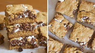 I made S'mores in the form of bars and you should too | SweetTreats