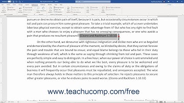 Word 2019 and 365 Tutorial Editing Sources Microsoft Training