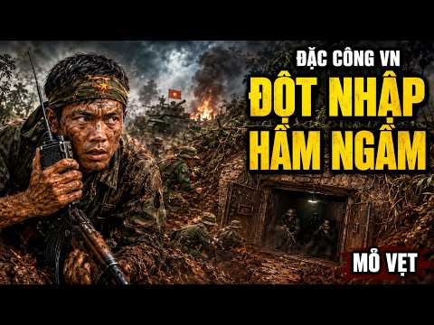 Đặc Công Việt Nam Đột Nhập Căn Cứ Ngầm Mỏ Vẹt – Pháo Đài “Bất Bại” Của Pôn Pốt Sụp Đổ