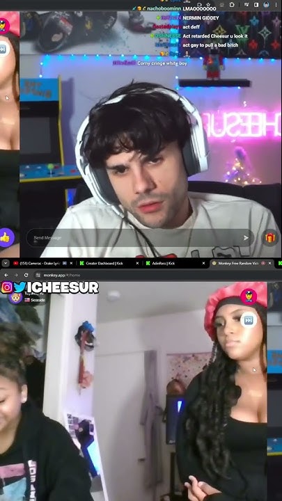 Cheesur gets happy #cheesur #streamer #adinross #kaicenat - YouTube