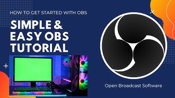 How to use OBS Studio! Complete Beginners Guide and tutorial
