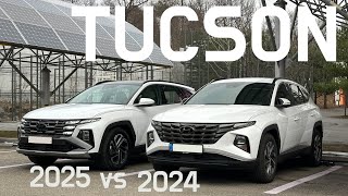 WHAT changed in 2025 Hyundai Tucson Facelift? Sidebyside comparison with prefacelift Tucson!