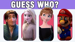 Guess Disney Characters Through Their Little Clues | Disney Quiz