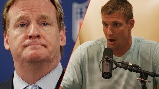 Rob Gronkowski Tells Hilarious Story Of How He Pranked Roger Goodell When He Made The NFL Top 100