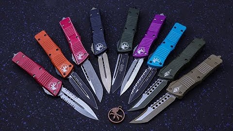 Microtech Combat Troodon OTF Switchblade Automatic Knives