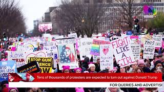 Tens of thousands of protesters are expected to turn out against Donald Trump, but some believe the