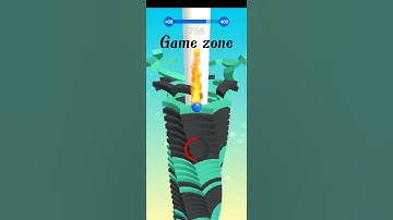 stack ball game play video level 408 ||#offlinegame||@GAME ZONE