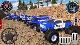 Extreme Monster Truck Off-Road Stunt Racing #1 - Police Car Impossible Driving - Android GamePlay screenshot 1