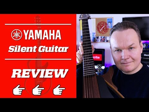 Yamaha SLG200S Silent Guitar Unplugged-Quiet Review During My Little Son's Nap