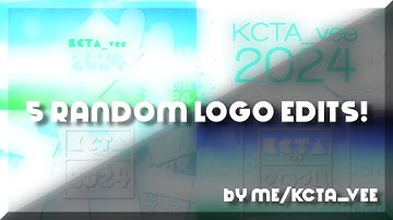 5 Random Logo Edits! #1