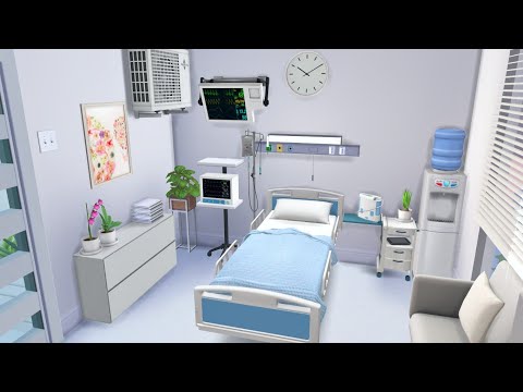 Modern Hospital | Stop Motion Build | THE SIMS 4