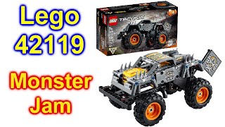 Technic Monster Jam Max-D Monster Truck LEGO 42119 Unbox