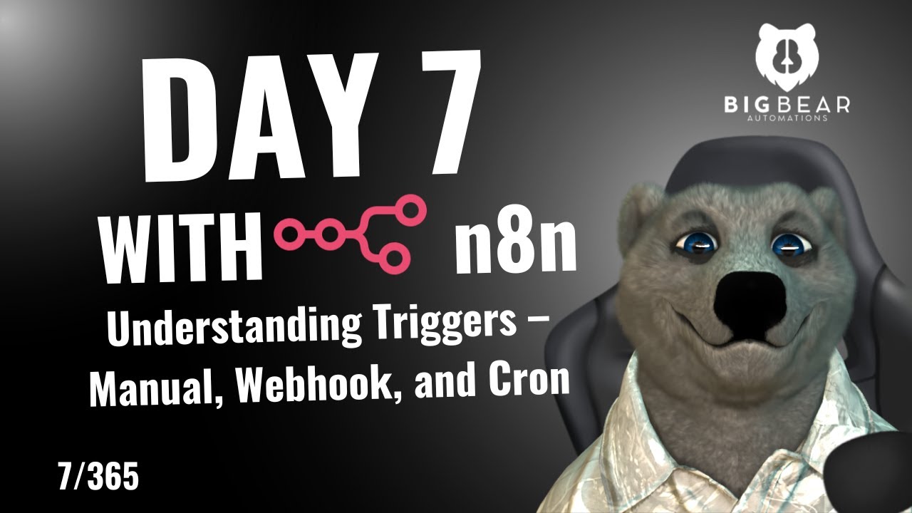 Day 7: Master ALL n8n Triggers - Complete Beginner Guide 2025 - YouTube