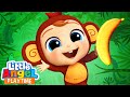 Monkey Banana Dance | Fun Sing Along Songs by Little Angel Playtime