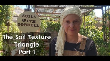 The Soil Texture Triangle Part 1 (Sand, Silt, and Clay)