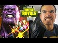 GEWONNEN mit THANOS in der KLEINSTEN ZONE DER WELT !! 🔥🔥🔥 Fortnite Battle Royale