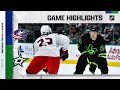 Blue Jackets @ Stars 12/2/21 | NHL Highlights