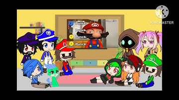 Smg4 crew react to @SMG4 first video remastered 