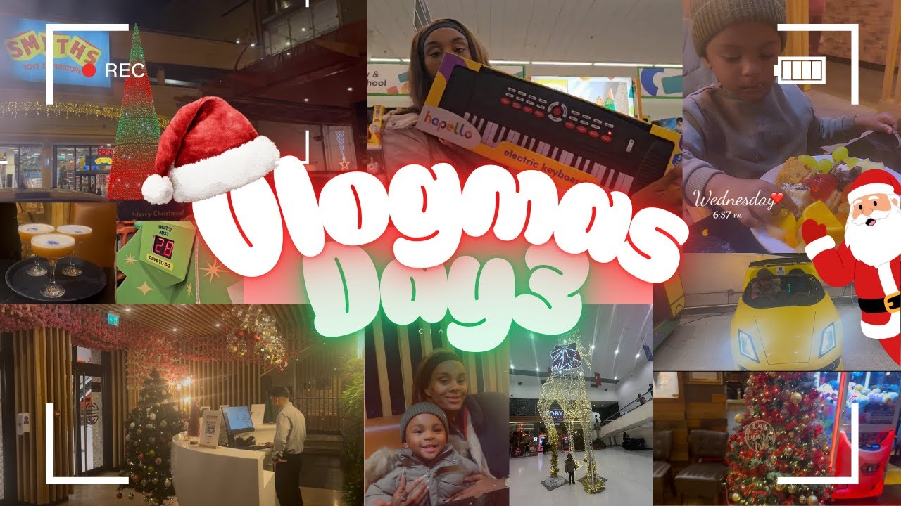 VLOGMAS DAY 3- WE PICKED OUR TREE 🌲& DINNERS 🥂
