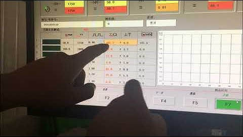 CRS708 common rail injector test bench test video