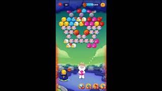 LINE バブル2 STAGE 1319 黄金コニー アイテムあり ×1.5 Gold Cony LINE BUBBLE 2