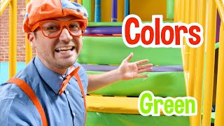 Learn with Blippi at Amy's Playground | Educational Videos For Toddlers with Blippi