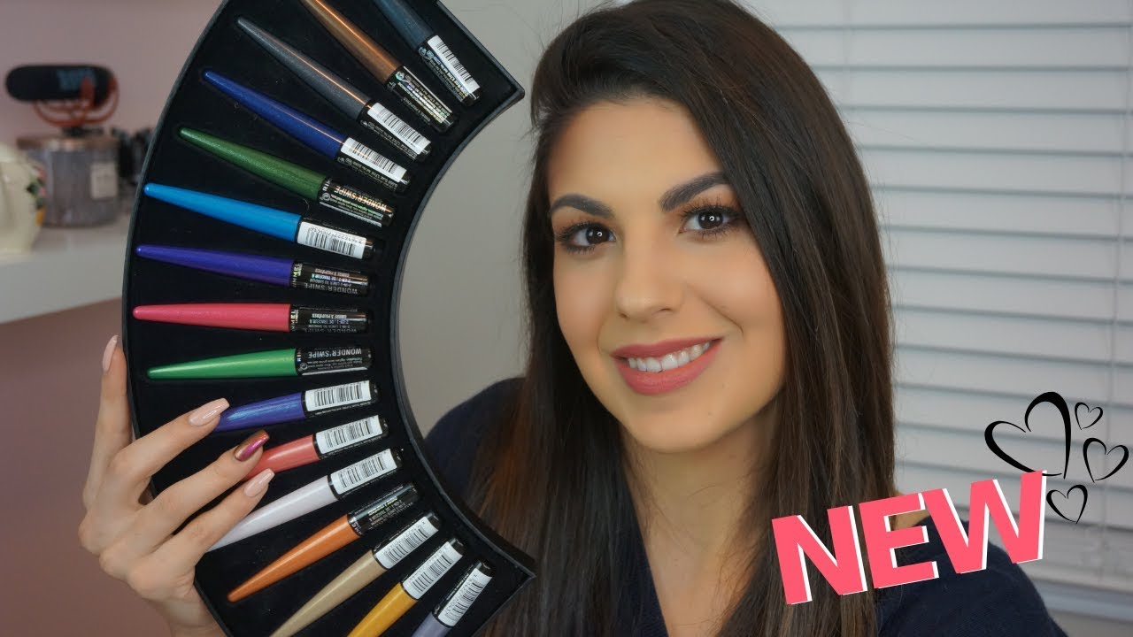 NEW Rimmel London Wonder'Swipe Liners review and swatches