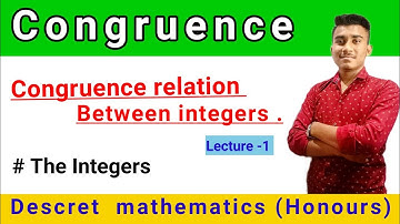 Congruence relation between integers in odia ll Bsc. mathematics ll All odisha university