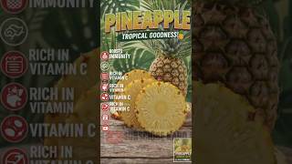 Pineapple 🍍 tropical juicey fruit! #shorts #explore #trending #health#pineapple