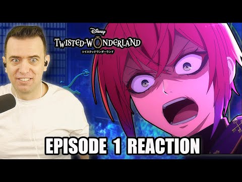 A DISNEY ANIME Disney Twisted Wonderland The Animation Episode 1 REACTION 