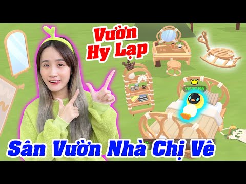 Rảnh Rỗi Chị Vê Trang Trí Sân Vườn Theo Phong Cách Hy Lạp | Play Together | Vê Vê Official