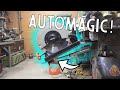 Building An Automatic Extending Chop Saw Station