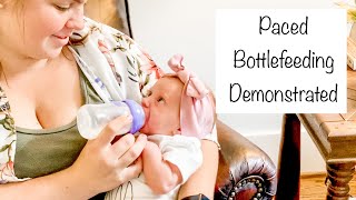 Paced Bottlefeeding Demonstrated