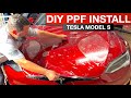 Tesla model s  diy ppf  you can save thousands and do it yourself