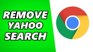 how to remove yahoo search from chrome! (step by step)