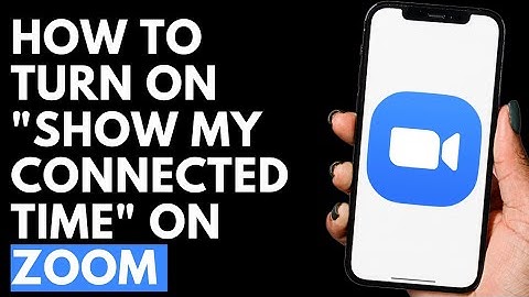 How To Turn On "Show My Connected Time" on Zoom in Android Phone | Zoom Tutorial