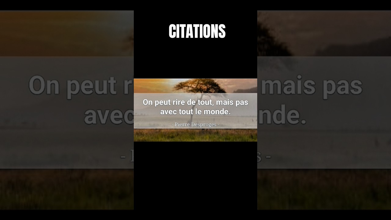 QUELQUES CITATIONS INSPIRANTES.