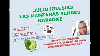 Julio Iglesias Manzanas verdes karaoke