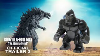 Godzilla x Kong : The New Empire Trailer in Lego