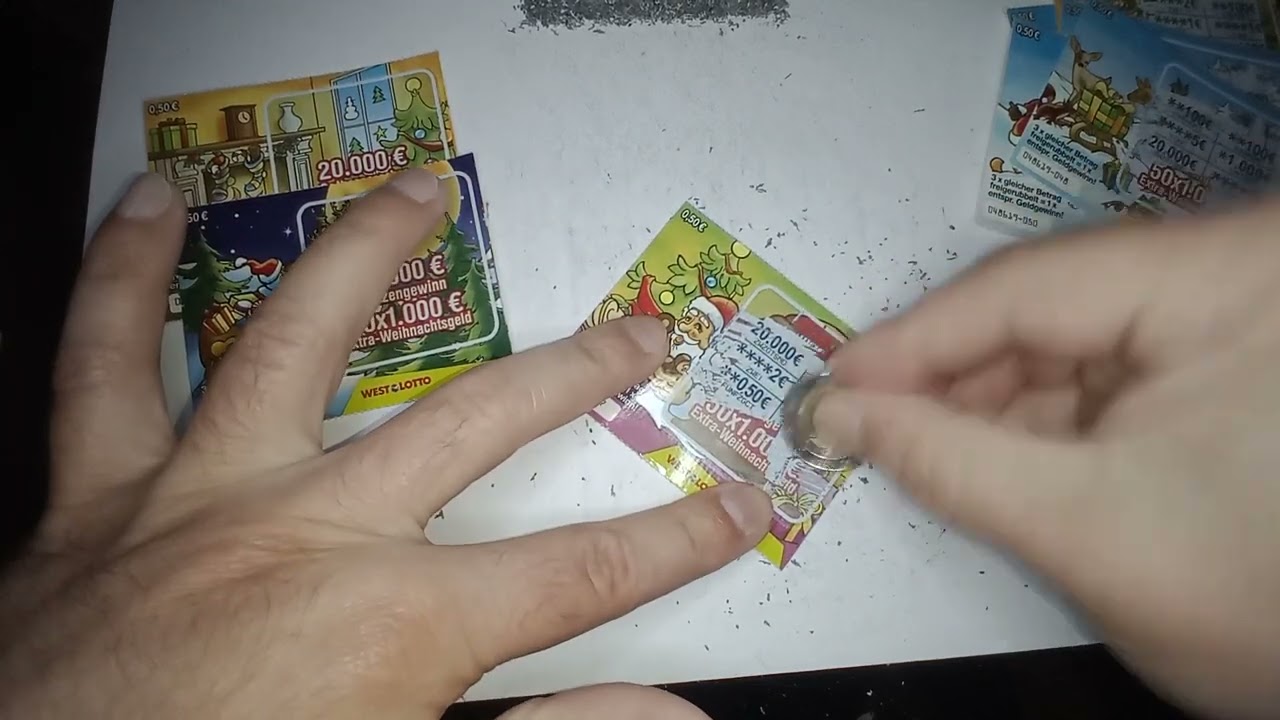 Rubbellose 5 Jahre alt.    !!!Krass!!! Teil 2!