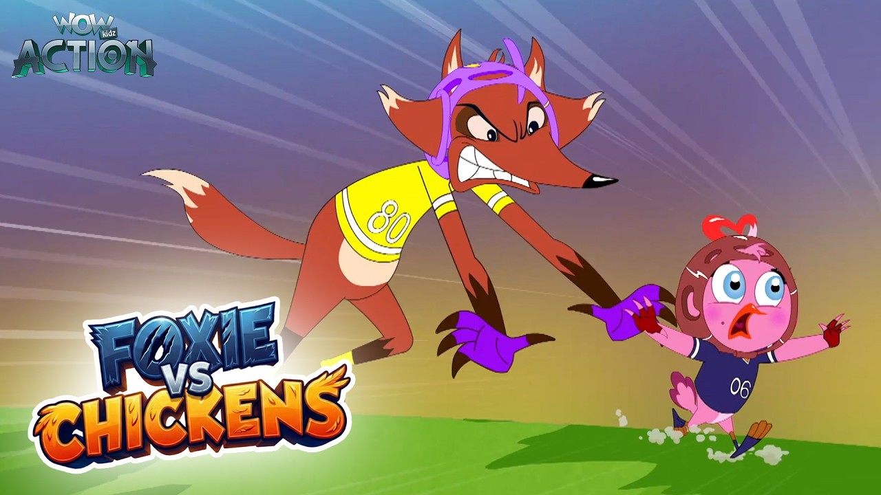 Rugby Match | Foxie vs Chickens💥🐺: Eena Meena Deeka S03 | Ding Dong ...