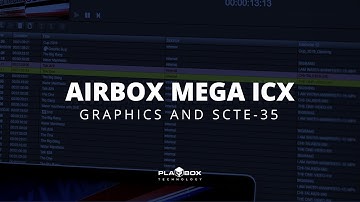 AirBox MEGA ICX - Insert Graphics and SCTE-35