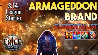 [3.13] Armageddon Brand Build (League Starter) | Elementalist | Ritual | Path of Exile 3.13